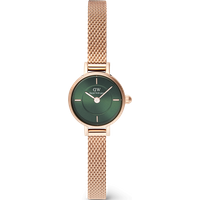 Daniel Wellington DW Watch Petite Mini Emerald Melrose 19mm Rose Gold